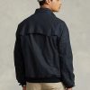 Marineblaue Wachstuchjacken von Ralph Lauren für Herren