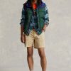 Marineblaue wasserabweisende Daunenweste im Westernstil von Ralph Lauren für Herren