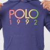 Marineblauer Ralph Lauren-Hoodie mit Logo für Herren