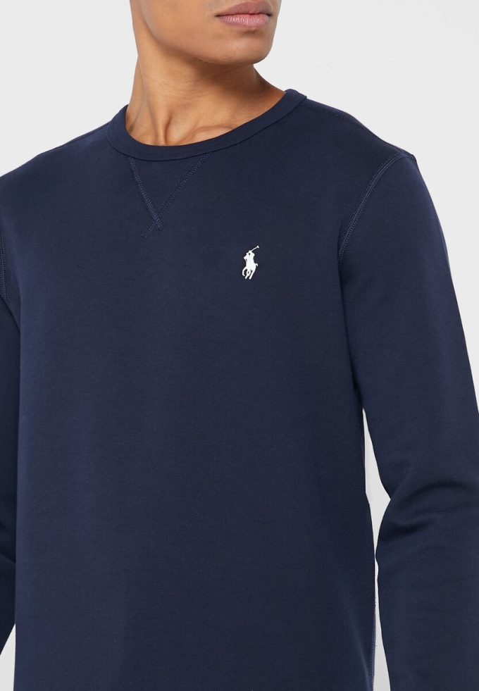 Marineblaues Ralph Lauren Essential Sweatshirt für Herren
