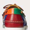 Mehrfarbige Freizeitschuhe aus Leder im Color-Blocking-Stil für Herren von Ralph Lauren Merton