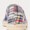 Mehrfarbige Ralph Lauren Cevio Crest Madras Espadrille für Herren