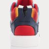 Mehrfarbige High-Top-Sneakers „PS100“ von Ralph Lauren mit Multiprint für Herren