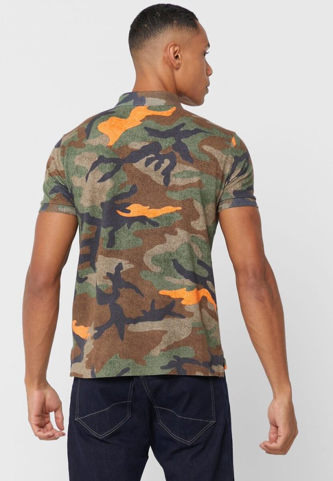 Mehrfarbige Poloshirts mit Camouflage-Muster für Herren von Ralph Lauren Mehrfarbige Poloshirts mit Camouflage-Muster für Herren von Ralph Lauren