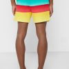 Mehrfarbige Ralph Lauren Color Block-Shorts für Herren
