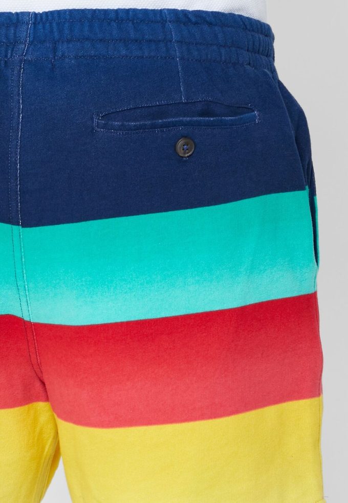 Mehrfarbige Ralph Lauren Color Block-Shorts für Herren