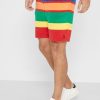 Mehrfarbige Ralph Lauren Colour Block-Shorts für Herren