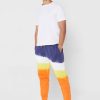 Mehrfarbige Ralph Lauren Dip Dye-Jogginghose mit Bündchen für Herren Mehrfarbige Ralph Lauren Dip Dye-Jogginghose mit Bündchen für Herren