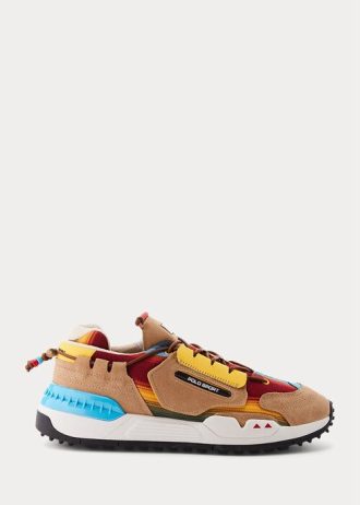 Mehrfarbige Ralph Lauren PS200 Ombré-Sneaker für Herren