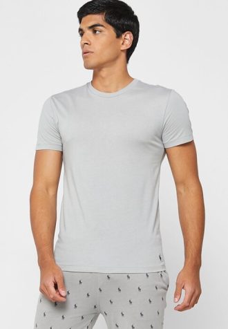 Mehrfarbige Ralph Lauren T-Shirts mit Rundhalsausschnitt im 3er-Pack für Herren