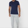 Mehrfarbige Ralph Lauren T-Shirts mit Rundhalsausschnitt im 3er-Pack für Herren