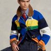 Mehrfarbige Ralph Lauren The Cortland Patchwork-Jacken für Herren