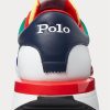 Mehrfarbige Ralph Lauren Train 89 Color-Blocking-Sneaker für Herren
