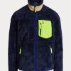 Navy Multicolor Herren Ralph Lauren Windblockierende Hybridjacken