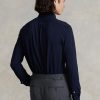 Navyblaue Ralph Lauren Featherweight Mesh-Hemden für Herren