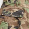 Olivgrüne Polo Ralph Lauren Camo Ripstop-Cargo-Shorts für Herren