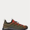 Olivgrüne Ralph Lauren Adventure 300LT Sneakers für Herren