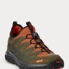 Olivgrüne Ralph Lauren Adventure 300LT Sneakers für Herren