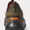 Olivgrüne Ralph Lauren Adventure 300LT Sneakers für Herren