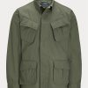 Olivgrüne Ralph Lauren Stretch-Ripstop-Utility-Anzugjacken für Herren