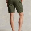 Olivgrüne Stretch-Chino-Shorts für Herren von Ralph Lauren in Slim Fit
