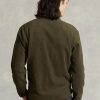 Olivgrünes Polo Bear-Sweatshirt aus gebürstetem Fleece für Herren von Ralph Lauren