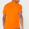 Orange Herren Ralph Lauren Logo Rundhals T-Shirts