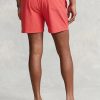 Orangefarbene Badeshorts „Traveller“ von Ralph Lauren für Herren