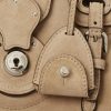 Pale Honey Damen Ralph Lauren Soft Ricky 18 Handtasche aus Kalbswildleder