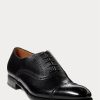 Schwarze Herrenschuhe mit Kappe von Ralph Lauren Denver