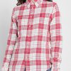 Rosa karierte Button-Down-Hemden von Ralph Lauren für Damen