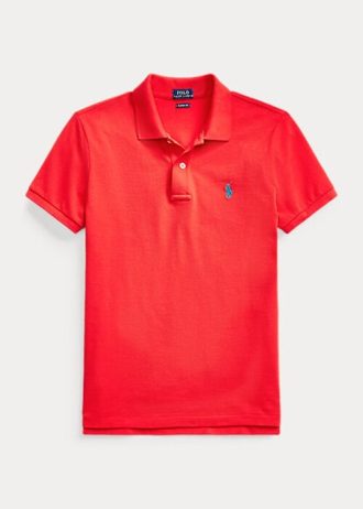 Rosa Poloshirts aus Mesh im Classic Fit von Ralph Lauren für Damen