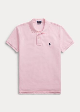 Rosa Poloshirts aus Mesh im Classic Fit von Ralph Lauren für Damen
