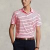 Rosa Ralph Lauren Classic Fit Performance Poloshirts für Herren