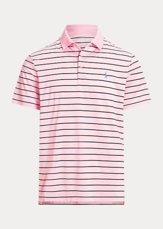 Rosa Ralph Lauren Classic Fit Performance Poloshirts für Herren