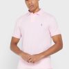 Rosa Ralph Lauren Essential Poloshirts für Herren