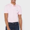 Rosa Ralph Lauren Essential Slim Fit Poloshirts für Herren