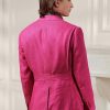 Rosa Ralph Lauren Kent Sportblazer aus Leinen-Seide mit Korbgeflecht für Herren