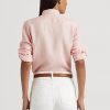 Rosa Ralph Lauren Leinenhemden für Damen
