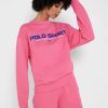 Rosa Ralph Lauren Polo Sweatshirts für Damen