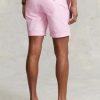 Rosa Ralph Lauren Stretch-Chinoshorts mit gerader Passform für Herren