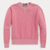 Rosa Ralph Lauren Sweatshirts mit Rundhalsausschnitt aus Bio-Baumwolle für Damen