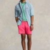 Rosa Ralph Lauren Traveller Badeshorts für Herren