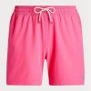 Rosa Ralph Lauren Traveller Badeshorts für Herren