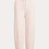 Rosafarbene Schlupfhose aus Kaschmir von Ralph Lauren für Damen