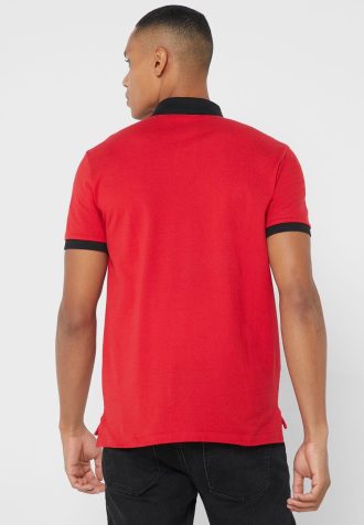 Rote Ralph Lauren Essential T-Shirts für Herren