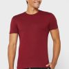 Rote Ralph Lauren Herren-T-Shirts mit Rundhalsausschnitt im 3er-Pack