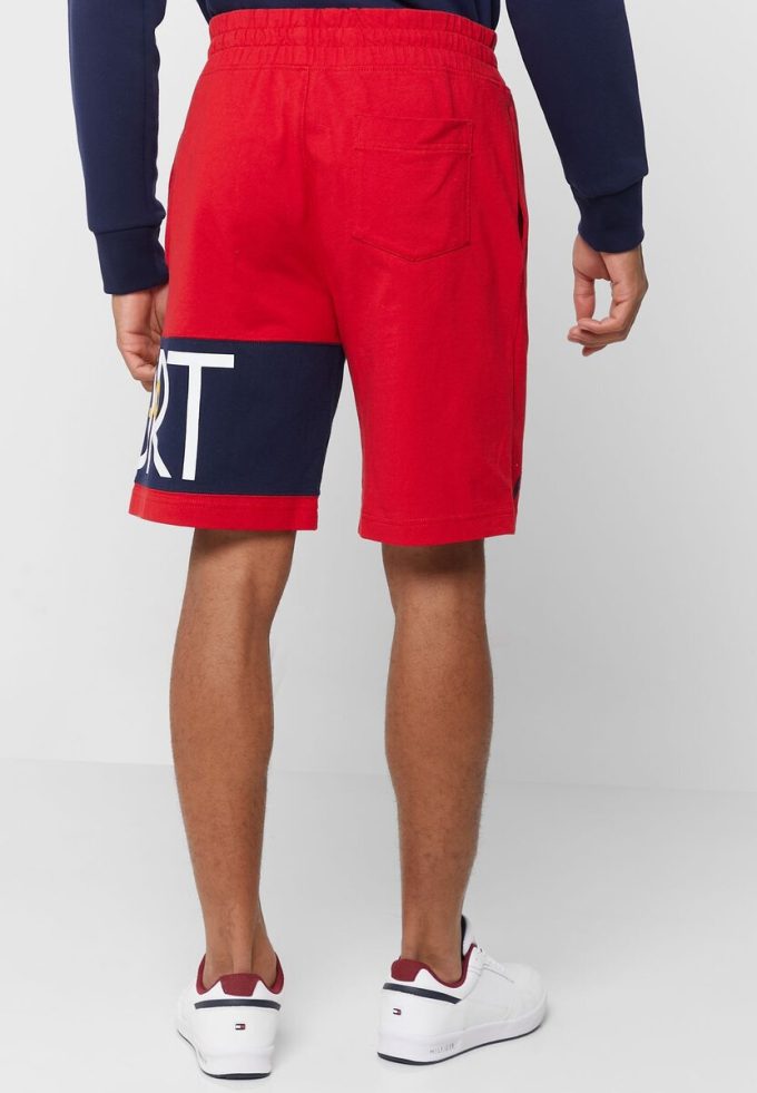 Rote Shorts mit Ralph Lauren-Logo für Herren