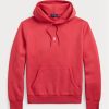 Roter Ralph Lauren Doppelstrick-Hoodie für Herren