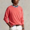 Rotes Ralph Lauren Spa Terry-Sweatshirt für Herren